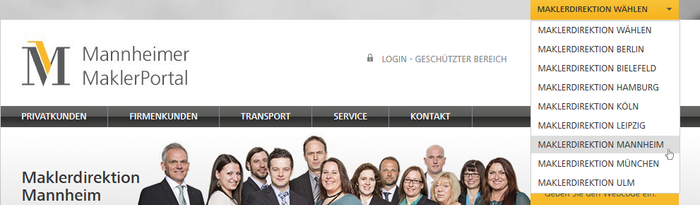 Maklerdirektionen